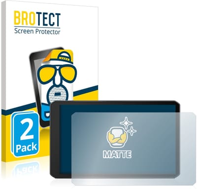 BROTECT - Screenprotector voor Garmin dezl LGV710 - Folie Beschermfolie matte 2 Stuks