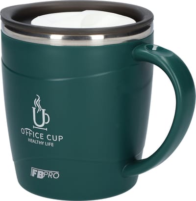 Travel mug - Langdurig warm of koud - Thermosbeker voor koffie, thee en andere warme dranken! - Sluitbare Bovenkant - Koffiebeker Groen