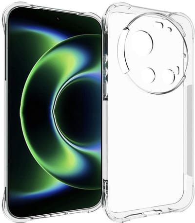 Coverup Hoesje - Geschikt voor Xiaomi 17 Ultra Hoesje - Coverup TPU Back Cover met AirBag Corners - Transparant