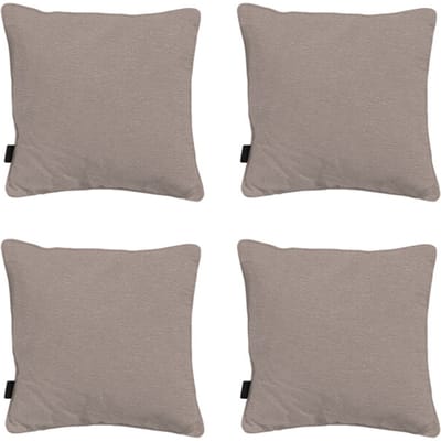 Madison - Sierkussen Panama jute - Ca. 60x60 cm - Set van 4