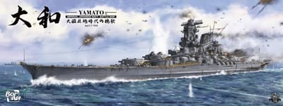 Border Model Modelbouwpakket Schepen - BS004 Keizerlijke Japanse Marine slagschip Yamato - 7 april 1945 Plastic - 1:350 - Modelbouw
