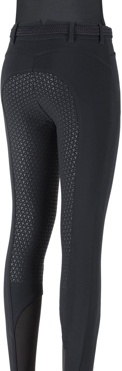 Equiline Rijbroek adellefh full grip Black - 46IT/42NL