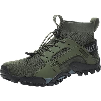 Heren Waterschoenen Antislip Heren Sneakers Bergwandelschoenen Sneldrogende Waterschoenen Zachte Heren Casual Sneakers Maat 38-48 44 gray