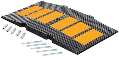 Snelheidsdrempel voor Parkeerplaatsen en Garages - Rubber Speed Reducer - 5x90x50 cm
