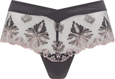 Chantelle - Champs Elysée Revealing Shorty Blushed Ash - maat 38 - Grijs/Roze