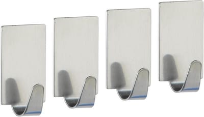 Wenko Wandhaak Rechthoekig 1,9x1,5x3,4cm 4 Stuks