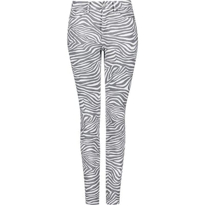 Ami Skinny Jeans Print Premium Denim | Kenya Zebra