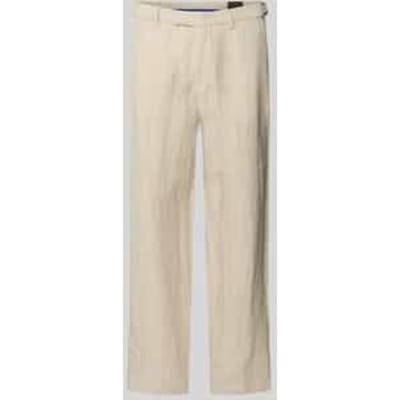 Gardeur Broek Loretoo Fine Linen Dry Cool Touch Elevated Wearing Comfort Licht Beige / male