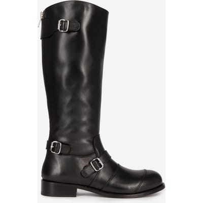 The Kooples Leather Boots With Buckles Black Maat: 37 | Laarzen Outlet | Dames | Zwart
