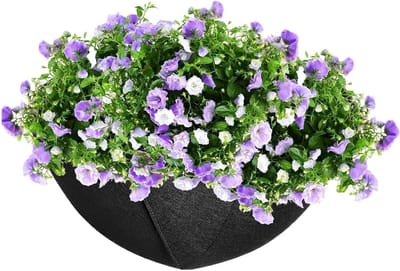 Plantenliners Voor Potten - Vilt Binnenhoes - Planten Beschermen - Ademende Stof - 14 Inch - Grijs