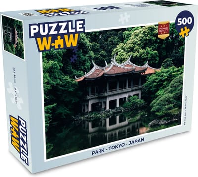 Puzzel Park - Tokyo - Japan - Legpuzzel - Puzzel 500 stukjes