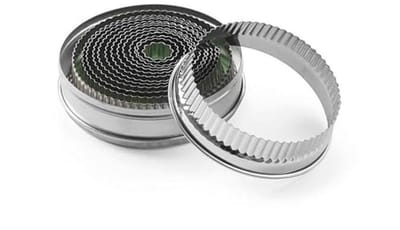 Cutter set met kartelrand - (H)35 mm, diametro 18-108 mm
