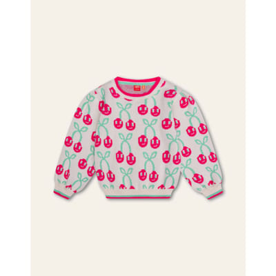 Oilily Kersje Trui- maat122/7yr Turtle Dove