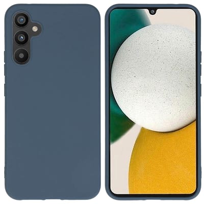 imoshion Hoesje - Geschikt voor Samsung Galaxy A34 (5G) - Color Backcover - Donkerblauw