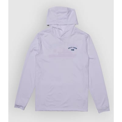 Salty Crew Overnight Hood Sunshirt Longsleeve Lycra wit