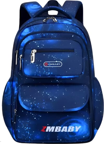 WoYoW® - Kleine Schooltas Jongens - Waterdicht Schooltas - Lichtgewicht - Basisschool Rugzak - Donkerblauw