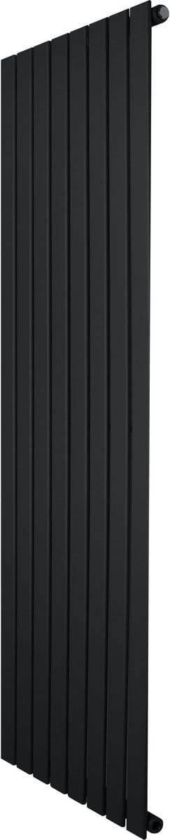 1-kolom design radiator - 1600x560 mm - zwart - vlakke panelen