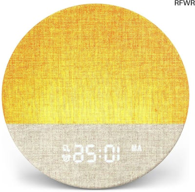 Wake-up Light - Zonsopgang Lamp - Rustig Ontwaken - 29 Natuurgeluiden - 370 Gram - Wit