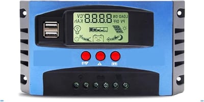 Zonne Laadregelaar - MPPT Controller - Energie Systeem - Industriële Chip - 100A - Zwart