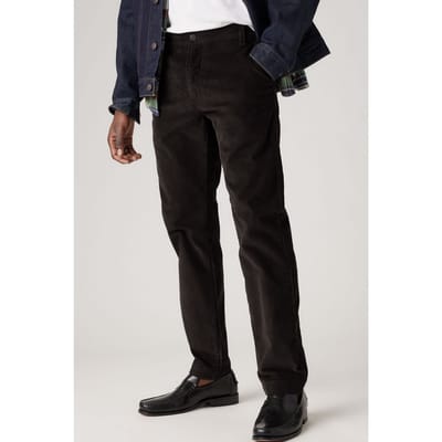 Levi's Xx Chino Std Ii Meteorite S 14w Cord Maat: W28L32 | Tailored Broeken Outlet | Heren | Zwart
