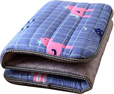 Japanse Matras - Opvouwbaar Vloerbed - Ruimtebesparend Slapen - Zacht Ademend Comfort - 90x200 cm