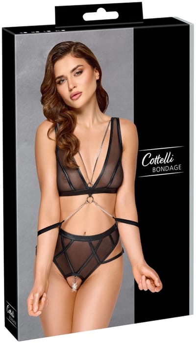 Bondage Bra Set S