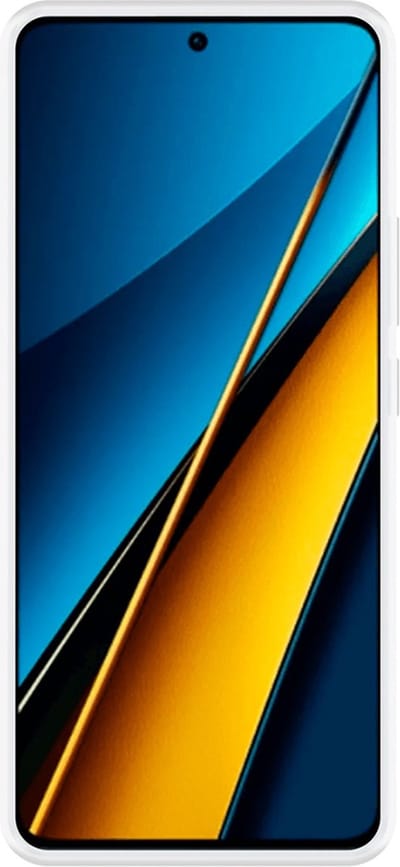 Just in Case hoesje geschikt voor Xiaomi Poco X6 Hoesje Siliconen - Flexibele Case - Transparant