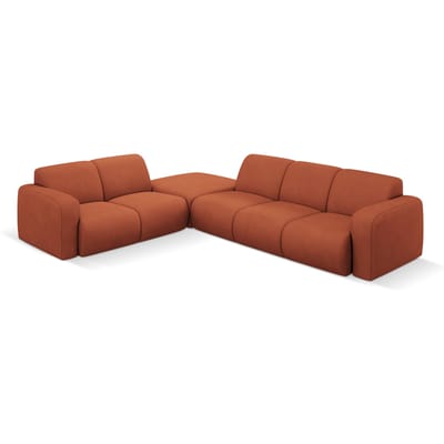 Hoekbank Lola links met hocker | Windsor & Co