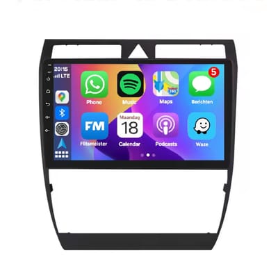 Autoradio 2/32GB met Carplay en Android auto | Geschikt voor Audi A6 1996-2006 | Radio scherm met Navigatie | 1996 1997 1998 1999 2000 2001 2002 2003 2004 2005 2006 C5 S6