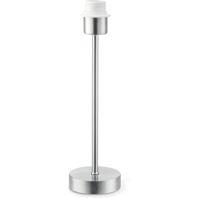 Home Sweet Home - Moderne tafellamp voet Single voor lampenkap - Geborsteld staal - 10/10/36.5cm - gemaakt van Metaal - geschikt voor E27 LED