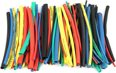 Allecta - Krimpslang Kit voor Elektrische Isolatie - 100 stuks Krimpbuis Draad Kabel Geïsoleerde Hoes - Krimpslangen Set met 100 mm Krimpbuizen