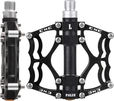 Stevige Aluminium Mountainbike Pedalen 9/16 Inch Zwart