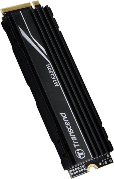 Transcend 250H 1 TB SATA M.2 SSD 2280 harde schijf M.2 NVMe PCIe 4.0 x4 Retail TS1TMTE250H