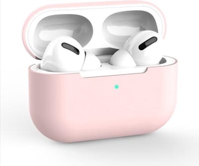 Hoesje geschikt voor Apple AirPods Pro - Siliconen case - AirPods cover - Protective case - Beschermhoes - Hoes oortjes - Softcase - Oplaadcase bescherming - Krasbestendig - Roze - 1 stuk - Jony