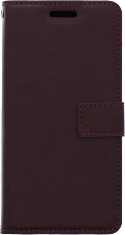 LuxeBass hoesje geschikt voor Samsung Galaxy A01 Core Bruin - Bookcase - GSM hoes - telefoonhoes