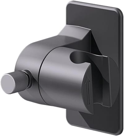 Douchekophouder zonder boren, universele verstelbare douchehouder voor badkamer, 360 graden draaibaar, douchehouder voor handdouche, sterke lijm, wandmontage, geen spoor voor de badkamer