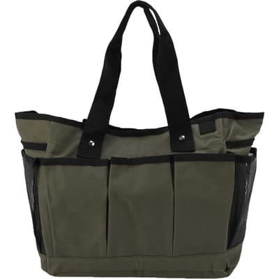 Sac à outils de jardin polyvalent double couche 600D Oxford sac de jardinage pour planter transplanter