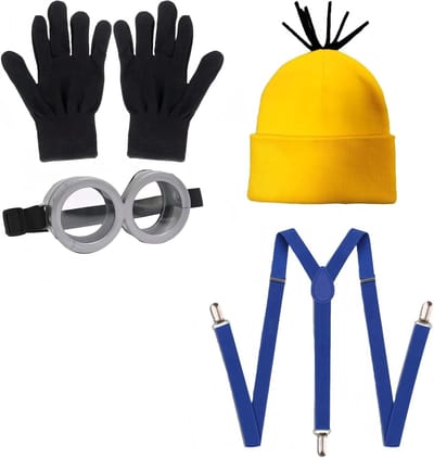 Ideale Kostuumaccessoire voor Mannen - Perfect voor Halloween, Cosplay en Feestjes, Inclusief Alles-in-één Pakket voor een Opvallende Look