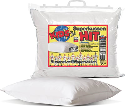 Kids Club HIT kinder kussen | aanpasbaar volledig non-allergisch kinderkussen | 60x70cm