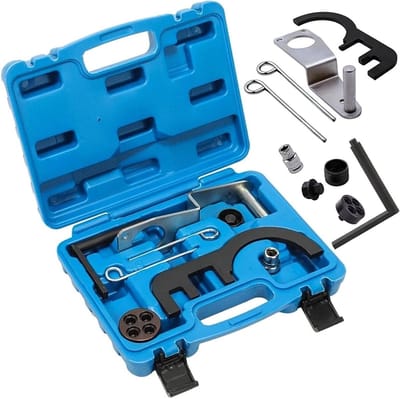 Distributie Gereedschapsset - Nokkenas Timing Tool - Motor Reparatie - 9-Delige Kit - 18 Kilograms - Enkel attribuut