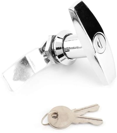 Allecto - T-handle lock - Universele T-slot met sleutel - Voor