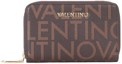 VALENTINO portemonnee Portafoglio Regina RE Wallet Moro / Naturale bruine