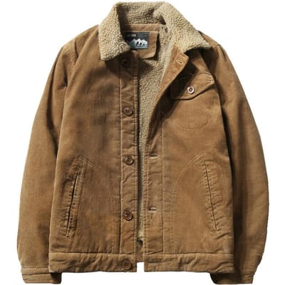 Winter Corduroy Gewatteerde Jas Losse Grote Maat Gewatteerde Jas Casual Warme Gewatteerde Jas 4XL
