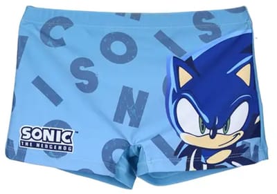 Sonic The Hedgehod Zwembroek Turqousie maat 104
