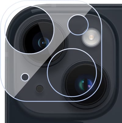 Camera Lens Screen Protector geschikt voor iPhone 15 - Gehard Glas Screenprotector GlassGuard