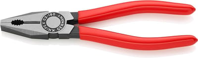 Combinatietang - Grijp- en snijtang - Vastpakken en knippen - Precisie snijvlakken - 180 mm - Geel