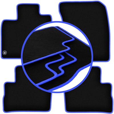 CARLUX-BLUE automatten voor: Nissan Qashqai III mHEV SUV (2021-)