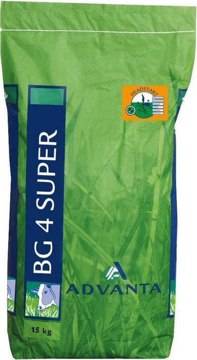 Advanta BG 4 - 15kg - met headstart - Graszaad