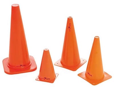 4 X 9 inch Fitness Voetbal Training Oefening Verkeer Kegels
