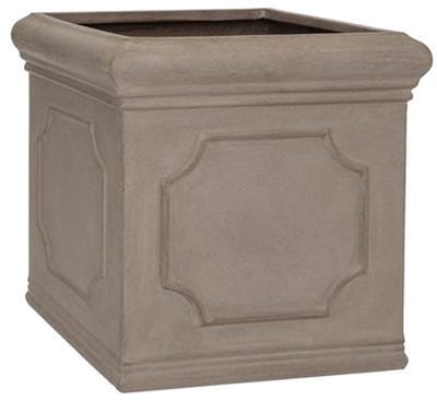Pottery Pots - Plantenbak Block Classic XL - L60cm x W60cm x H60cm - Indoor en Outdoor - Taupe